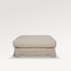 acheter Pouf tissu uni 1 (23) natur Belle ile - 122x92x44cm - FRANCE CANAPÉ ®