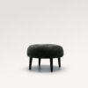 acheter Pouf tissu chenille 9 midnight blue Rouen - ø 62cm - FRANCE CANAPÉ ®