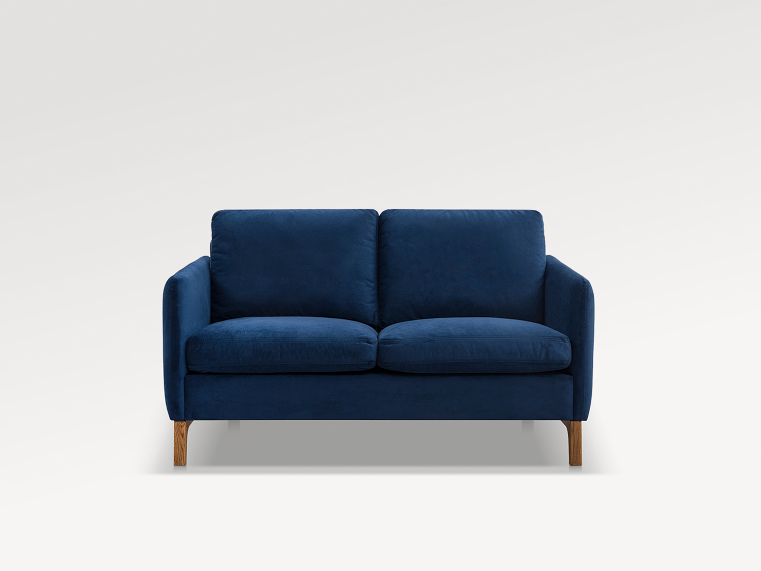 acheter Canapé 2 places velours 334/05 blue SABLONS - 142x87x81cm - FRANCE CANAPÉ ®