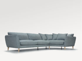 acheter Canapé d'angle tissu uni 8 (abh) l.blue Suffren - cm - FRANCE CANAPÉ ®
