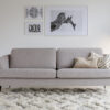 acheter Canapé 3 places tissu texturé 2 (t4c9) beige Tournelles - 220x87x84cm - FRANCE CANAPÉ ®