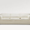 acheter Canapé 4 places tissu bouclette blanc Montelimar - 262x100x82cm - FRANCE CANAPÉ ®