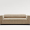 acheter Canapé 3 places tissu chenille beige Nappéa - 227x70x102cm - FRANCE CANAPÉ ®