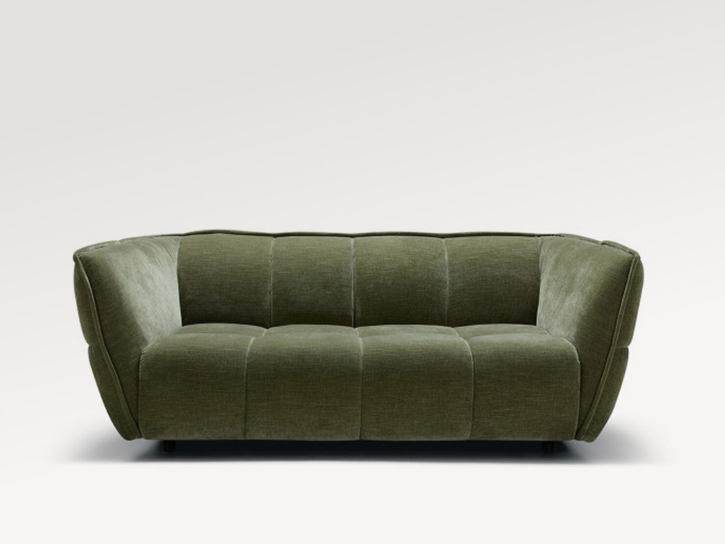 acheter Canapé 2 places tissu chenille vert Elydic - 200x104x78cm - FRANCE CANAPÉ ®