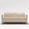 acheter Canapé convertible 2,5 places tissu chenille blanc Bagatelle - 190x100x85cm - FRANCE CANAPÉ ®