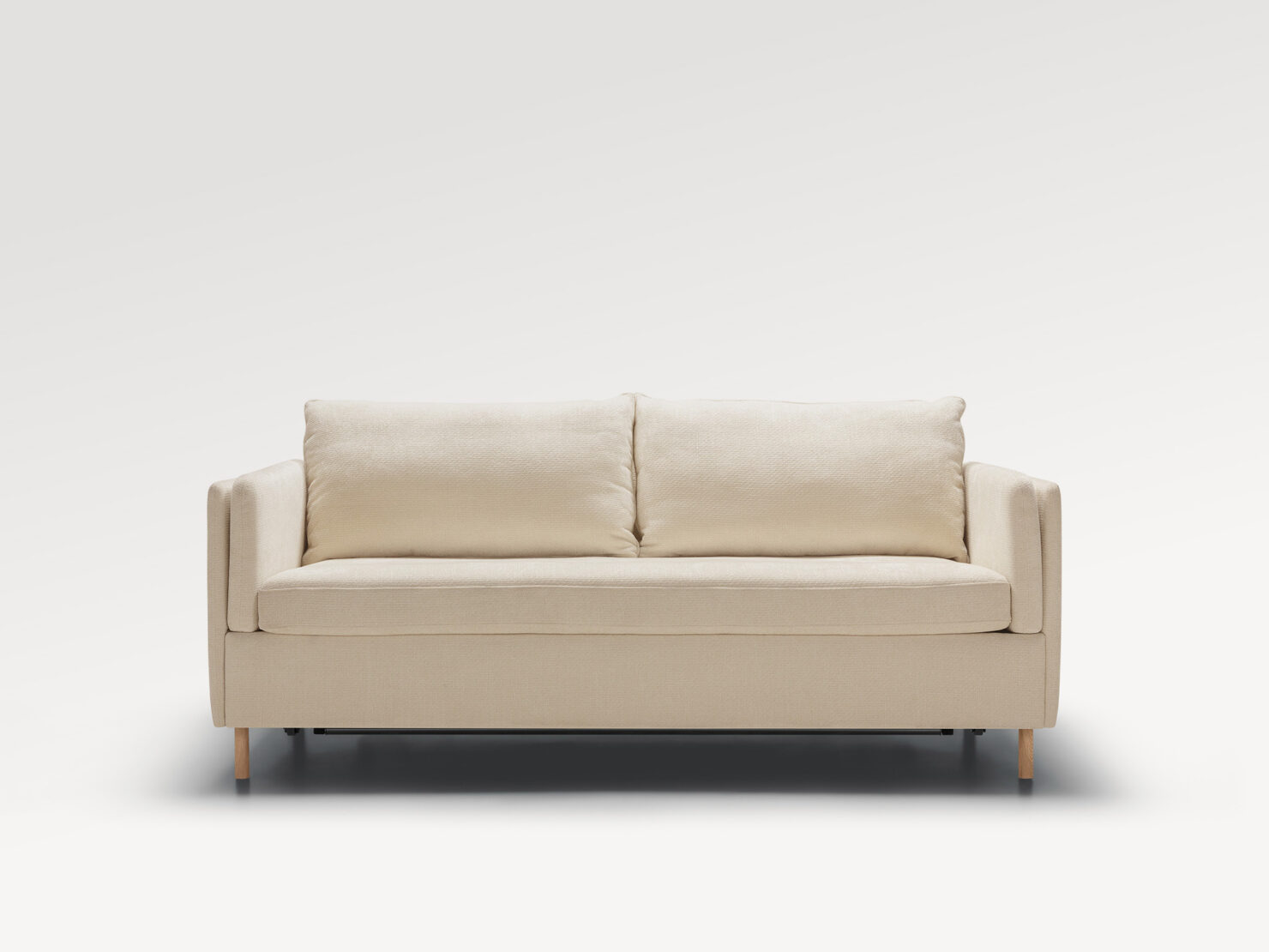 acheter Canapé convertible 2,5 places tissu chenille blanc Bagatelle - 190x100x85cm - FRANCE CANAPÉ ®