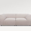 acheter Canapé 2 places modulable tissu chiné gris Rodez - 216x96x76cm - FRANCE CANAPÉ ®