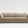 acheter Canapé 3 places XL tissu chenille beige Bazillac - 270x99x79/41cm - FRANCE CANAPÉ ®