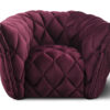 acheter Fauteuil velours 2203 Vésinet - 98x102x70cm - FRANCE CANAPÉ ®
