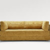 acheter Canapé convertible 3 places tissu chenille jaune Bastille - 214x88x84/46cm - FRANCE CANAPÉ ®
