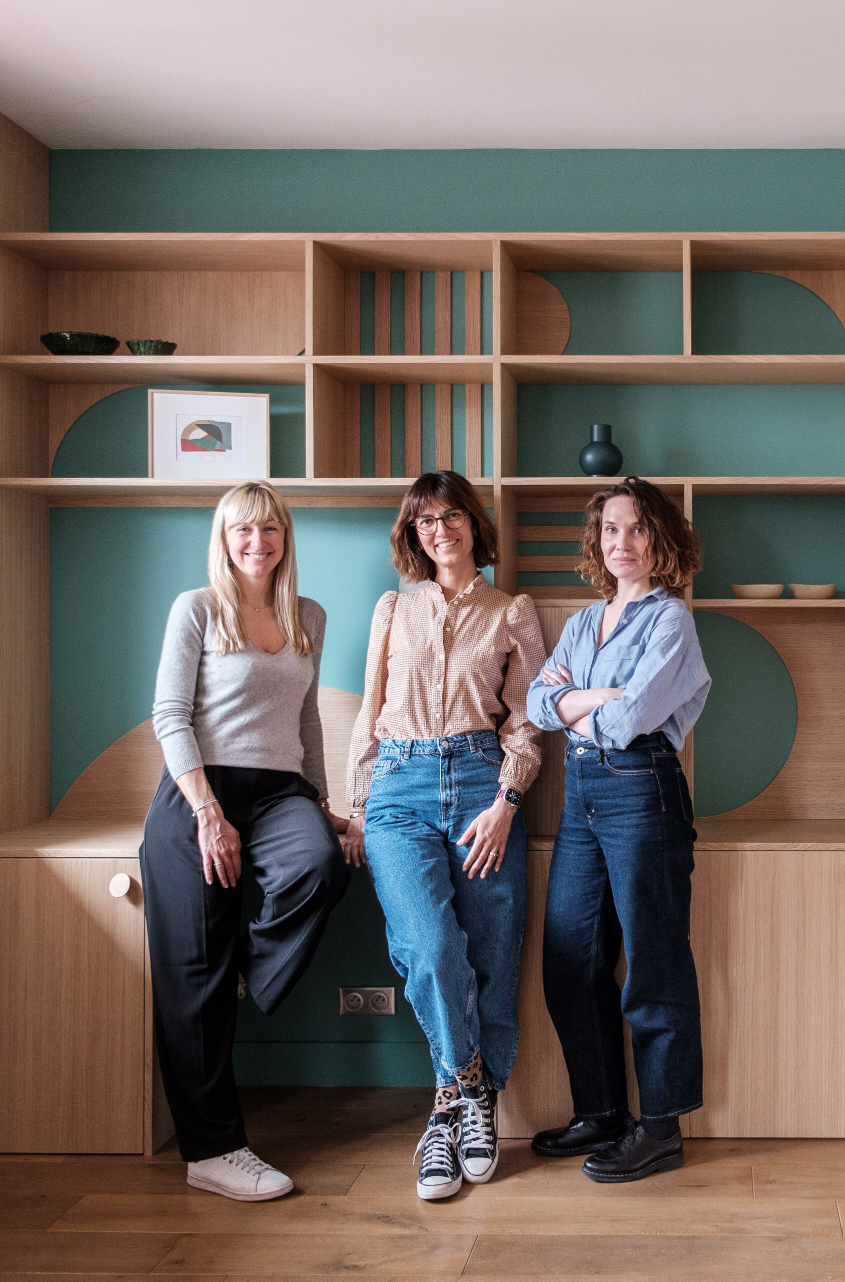 portrait du trio les décoreuses