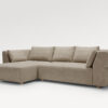 acheter Canapé d'angle tissu uni 2 (aog) beige CHALONS - 296x163/110x84cm - FRANCE CANAPÉ ®
