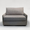 acheter Petit canapé convertible tissu chiné gris  - cm - FRANCE CANAPÉ ®