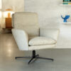 acheter Fauteuil tissu uni beige Airel - 77x83x91cm - FRANCE CANAPÉ ®
