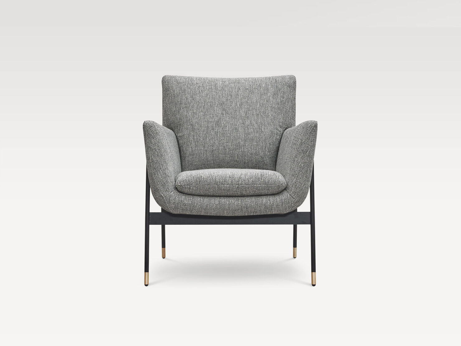 acheter Fauteuil tissu texturé gris LUBECK - 69x78x85cm - FRANCE CANAPÉ ®