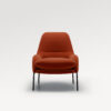 acheter Fauteuil velours terracotta Honfleur - 71x87x83cm - FRANCE CANAPÉ ®