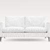acheter Canapé 2,5 places velours côtelé blanc Drouant - 172X92X86cm - FRANCE CANAPÉ ®