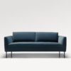 acheter Canapé 2 places velours bleu Courchevel - 195x90x78cm - FRANCE CANAPÉ ®