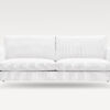 acheter Canapé 3 places velours côtelé blanc Drouant - 209X92X86cm - FRANCE CANAPÉ ®