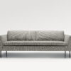 acheter Canapé 3 places tissu texturé gris Courchevel - 230x90x78cm - FRANCE CANAPÉ ®
