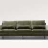 acheter Canapé 3 places xl tissu chenille vert SEVRES - 263x103x94cm - FRANCE CANAPÉ ®