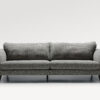 acheter Canapé 3 places XL tissu texturé gris Eloise - 257x102x84cm - FRANCE CANAPÉ ®