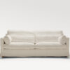 acheter Canapé 3 places tissu chenille blanc Montelimar - 218x100x82cm - FRANCE CANAPÉ ®