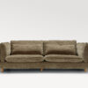 acheter Canapé 3,5 places tissu chenille vert Snug - 260x109x83cm - FRANCE CANAPÉ ®