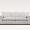 acheter Canapé 3 places  blanc Nîmes - 226x113x89cm - FRANCE CANAPÉ ®