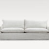 acheter Canapé 3 places tissu chiné 228/01 Nature  Valence - 220x110x77cm - FRANCE CANAPÉ ®