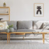 acheter Canapé 3 places XL tissu texturé 7 (38v4) grey-beige Suffren - 257x102x85cm - FRANCE CANAPÉ ®