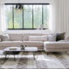 acheter Canapé d'angle tissu chenille gris Guérande - 324 x 157 x 80cm - FRANCE CANAPÉ ®