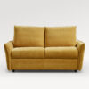 acheter Canapé convertible 120 tissu chiné  mostaza moutarde    - cm - FRANCE CANAPÉ ®