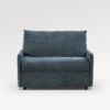 acheter Petit canapé convertible tissu chenille bleu  - cm - FRANCE CANAPÉ ®