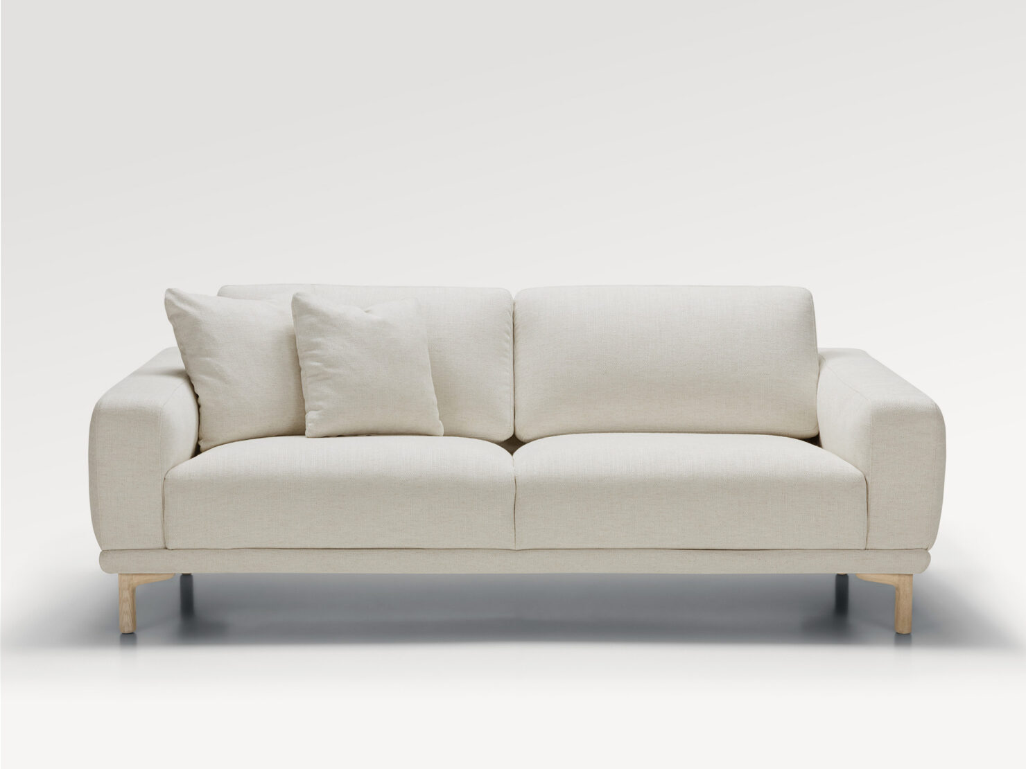 acheter Canapé 3 personnes tissu chenille 1 Natural Elancourt - 200 x 100 x 79cm - FRANCE CANAPÉ ®