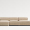 acheter Méridienne 2 places tissu bouclette 29 ANTIBES - 353 x 106/140 x 73cm - FRANCE CANAPÉ ®
