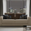 acheter Canapé convertible 3 places tissu uni 4 Lino Scuro Esterel - 208 x 102 x 92cm - FRANCE CANAPÉ ®