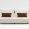 acheter Canapé 2 places tissu bouclette blanc Saint-Germain - 202 x 107 x 86cm - FRANCE CANAPÉ ®