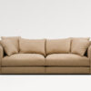 acheter Canapé 3,5 places tissu chiné blanc SACLAY - 252 x 105 x 85cm - FRANCE CANAPÉ ®