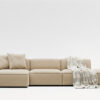 acheter Canapé d'angle tissu bouclette 60 Creme ANTIBES - 353 x 106/140 x 73cm - FRANCE CANAPÉ ®