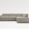 acheter Canapé d'angle tissu chenille 2 Light Beige Cannes - 304 x 189 x 77cm - FRANCE CANAPÉ ®