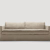 acheter Canapé 3 places tissu uni 3 (2665) beige La Rochelle - 216 x 92 x 82cm - FRANCE CANAPÉ ®