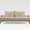 acheter Canapé 2 places tissu texturé 739/11 beige Dinan - 206x106x94cm - FRANCE CANAPÉ ®