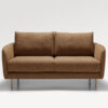 acheter Canapé 2 places tissu texturé 5 (8957) copper brown Biarritz - 145 x 97 x 82cm - FRANCE CANAPÉ ®