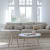 acheter Canapé 4 places tissu uni 2 (24) flax Belle ile - 304x110x85cm - FRANCE CANAPÉ ®