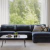 acheter Canapé d'angle tissu uni beige STRASBOURG - 305/156x98x86cm - FRANCE CANAPÉ ®
