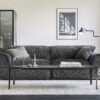 acheter Canapé 3 places tissu chenille 5 anthracite Embrun - 242 x 106 x 77cm - FRANCE CANAPÉ ®