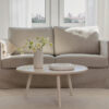 acheter Canapé d'angle tissu uni 1419 natur Menton - 156x92x80cm - FRANCE CANAPÉ ®